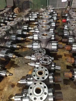 9 بوصة خنق تقتل رأس بئر قابل للتعديل مع صمامات خنق