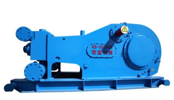 الهيكل المركب F1600 مضخة الطين 120 SPM ISO مضخة الطين الطين