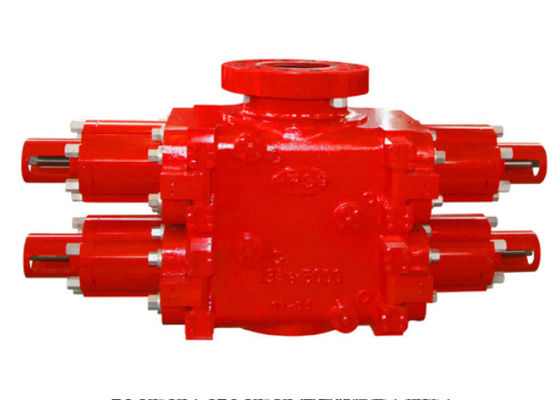 5000psi مصبوب مزدوج رام بوب نوع ماكينة حلاقة مع أغطية القص