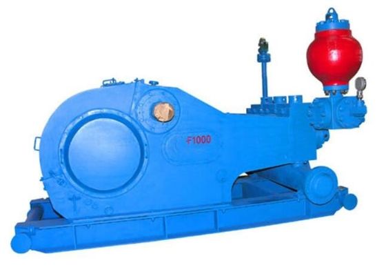 1000HP مضخة الطين لحقول النفط الترددية الإزاحة الإيجابية الحفر مضخة الطين