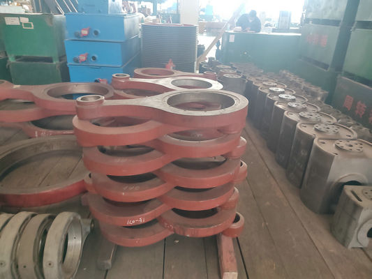 مضخة طين حفر الهيكل المدمجة 970 KW مضخة طين كهربائية