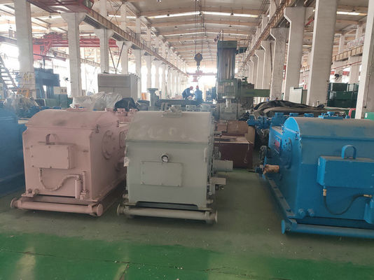 مضخة طين حقول النفط F1000 1000HP شهادة ISO مضخات Oilwell الثلاثية