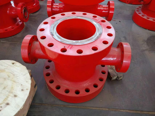 3000 Psi Red Casing Spool عبر الطين للحفر بالضغط العالي