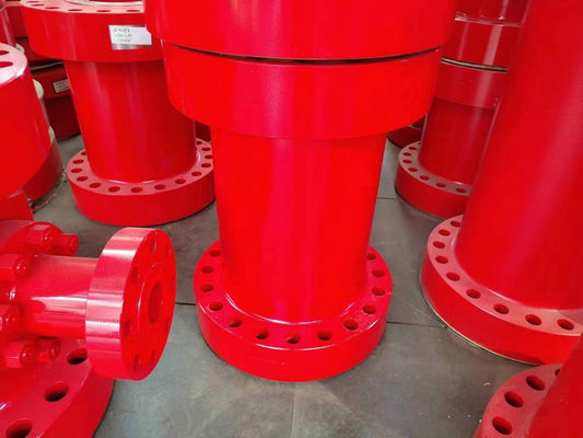شفة محول رأس البئر 3000 Psi مزدوج الرصع لحفر الآبار