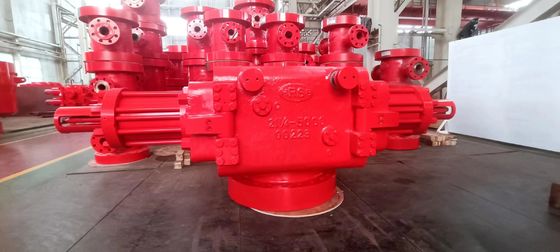 11 "-5000PSI شافير نوع مصبوب واحد رام BOP API 16A شفة سفلية