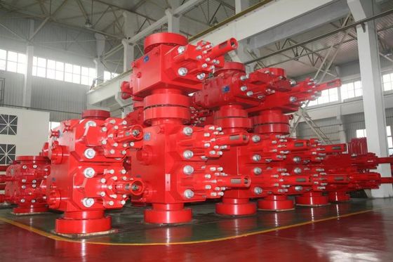13 5/8 &quot; - 15000psi Shaffer نوع نظام منع انفجار مع أسطوانة مكبر رم مزدوجة