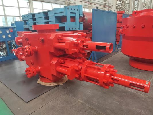 13 5/8 &quot; - 15000psi Shaffer نوع نظام منع انفجار مع أسطوانة مكبر رم مزدوجة