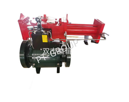 صمام الكرة الهيدروليكي للاتصال بالشريحة 10 &quot; للجهاز المتحول API 6D / 6A